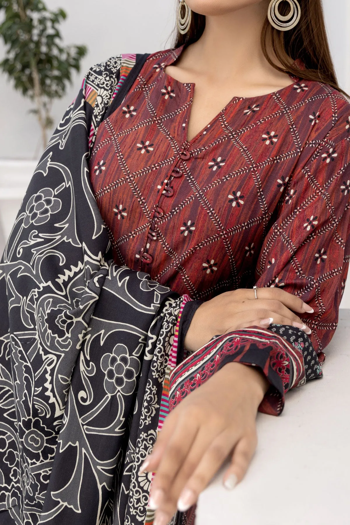 3 PIECE DIGITAL PRINT LINEN  | DPL-169