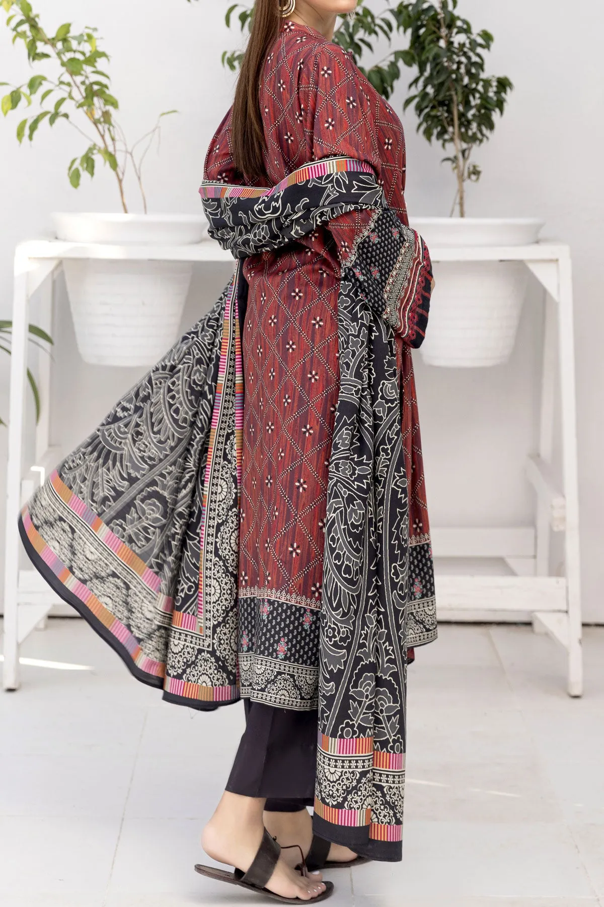 3 PIECE DIGITAL PRINT LINEN  | DPL-169