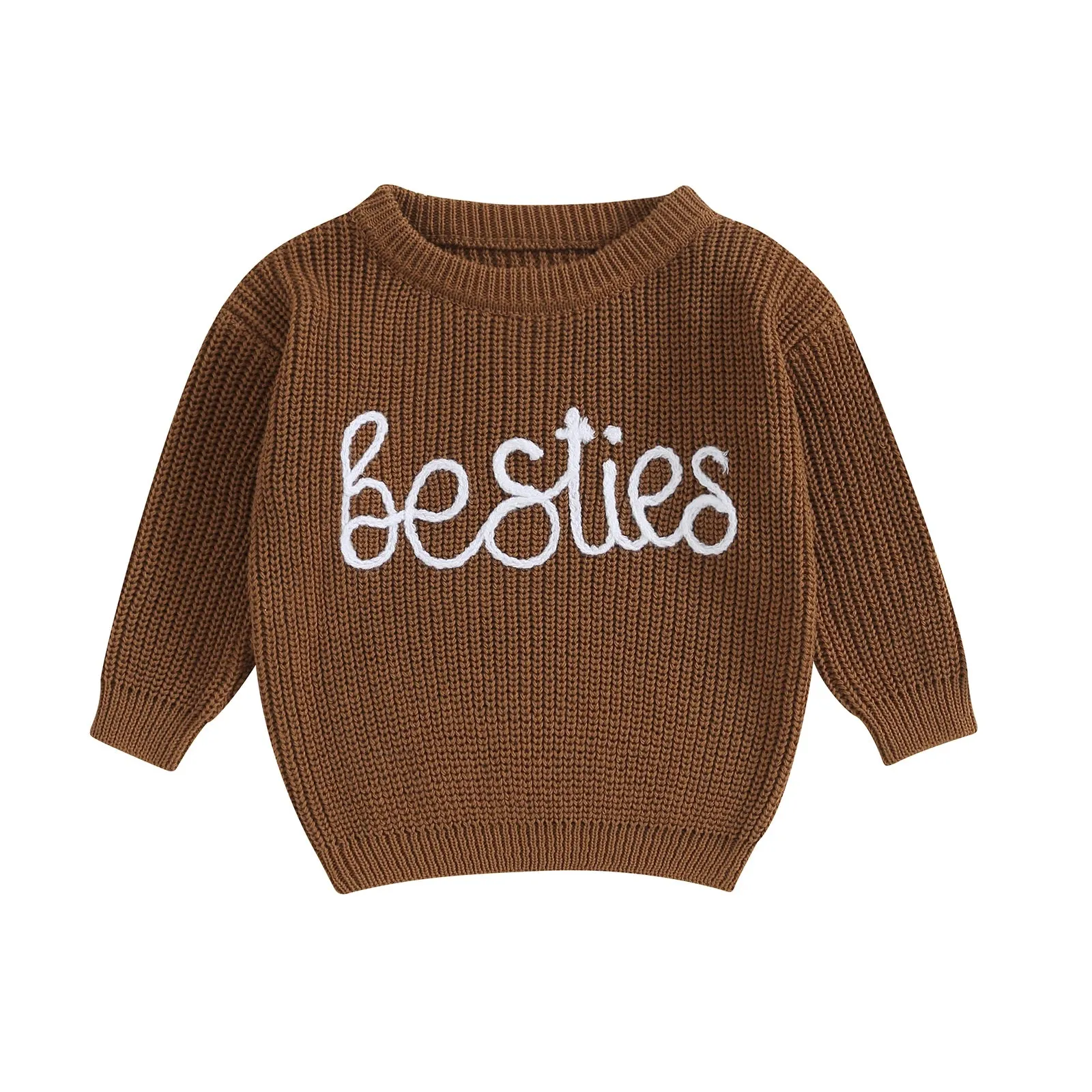 Baby (to 24M) Deluxe Girls Sweater - BESTIES