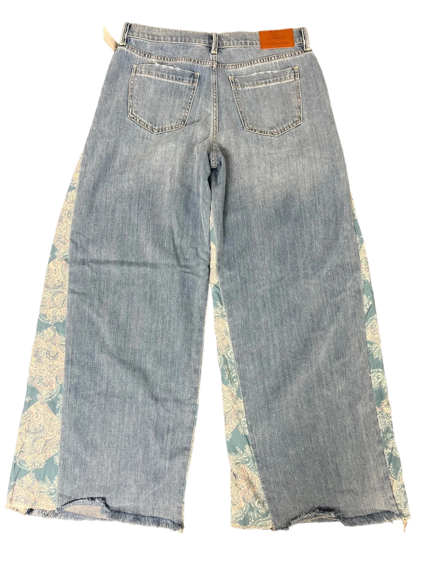 Blue Denim Jeans Flared Lucky Brand, Size 8