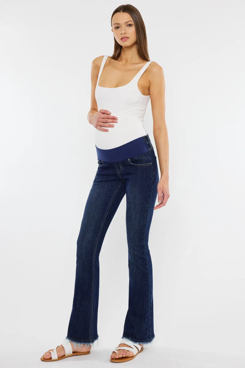 Braisille Maternity Bootcut Jeans