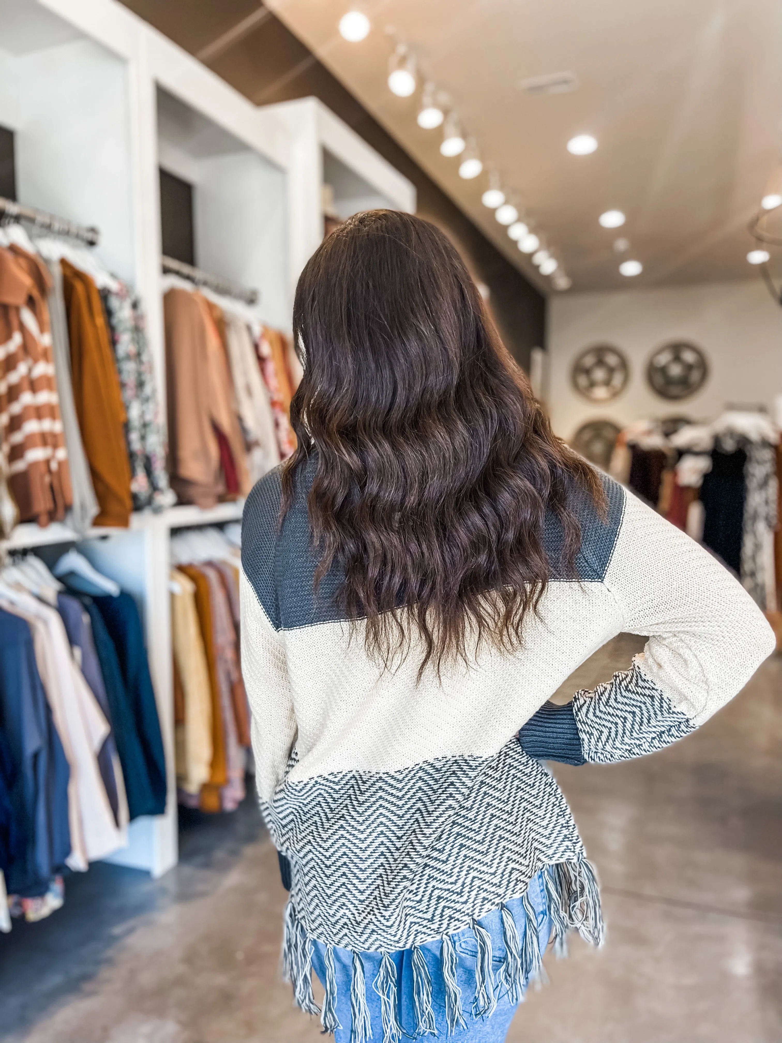 Brick House Fringe Sweater