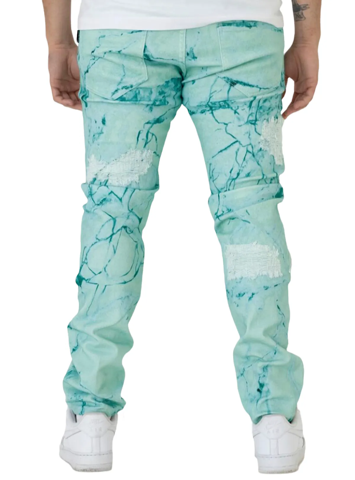 Capital Denim Jeans - Minted Denim - Mint Marble - CPTL47