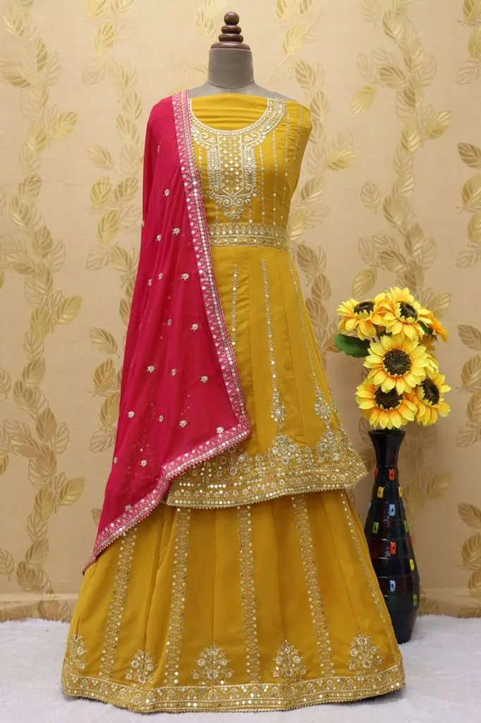 Celebrity Style Designer Party Wear Lehenga Dress