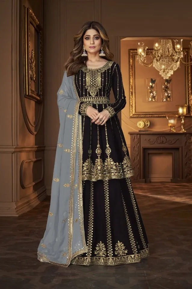 Celebrity Style Designer Party Wear Lehenga Dress