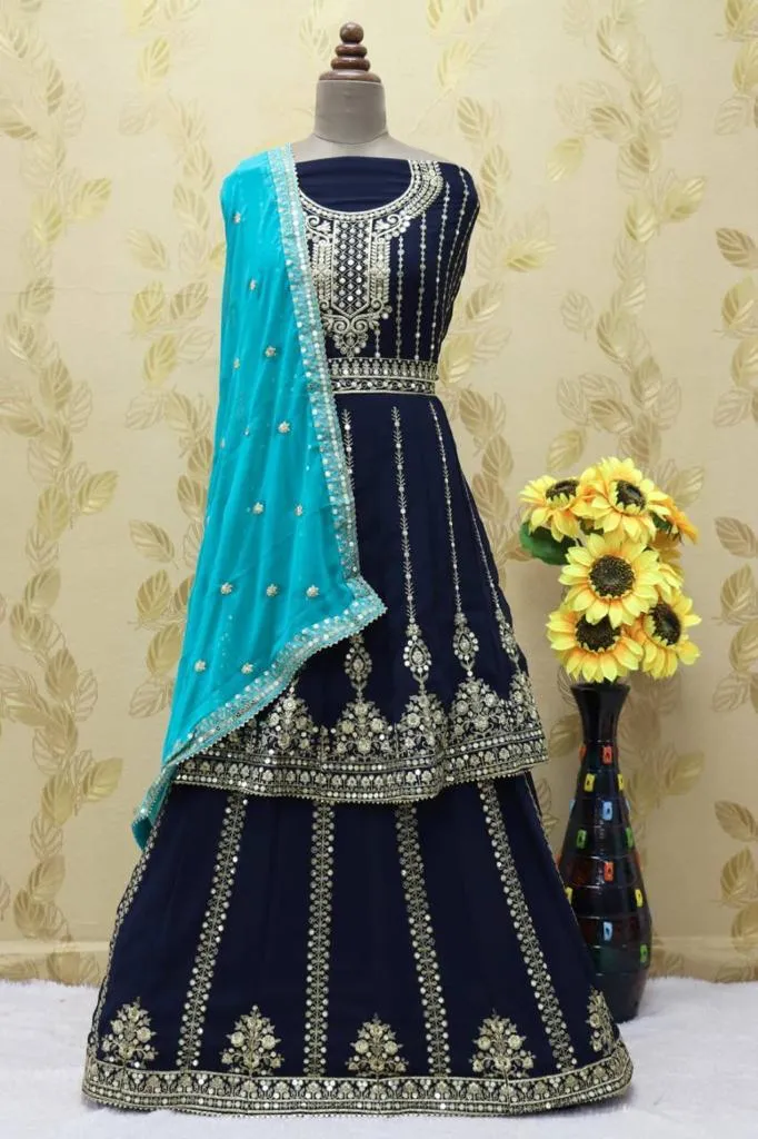 Celebrity Style Designer Party Wear Lehenga Dress