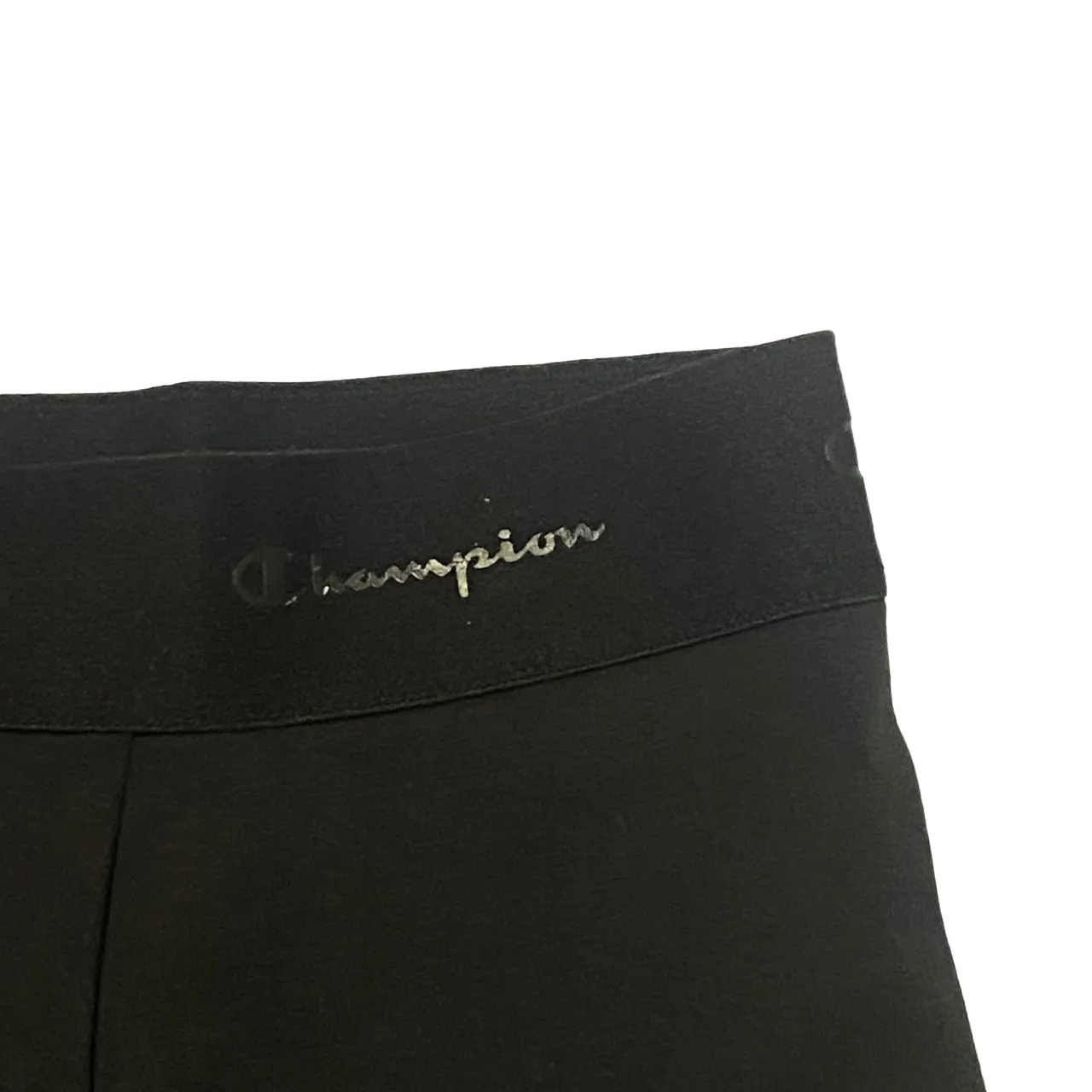 Champion girl's sports trousers with logo on the leg Leggings American 404769 KK001 black