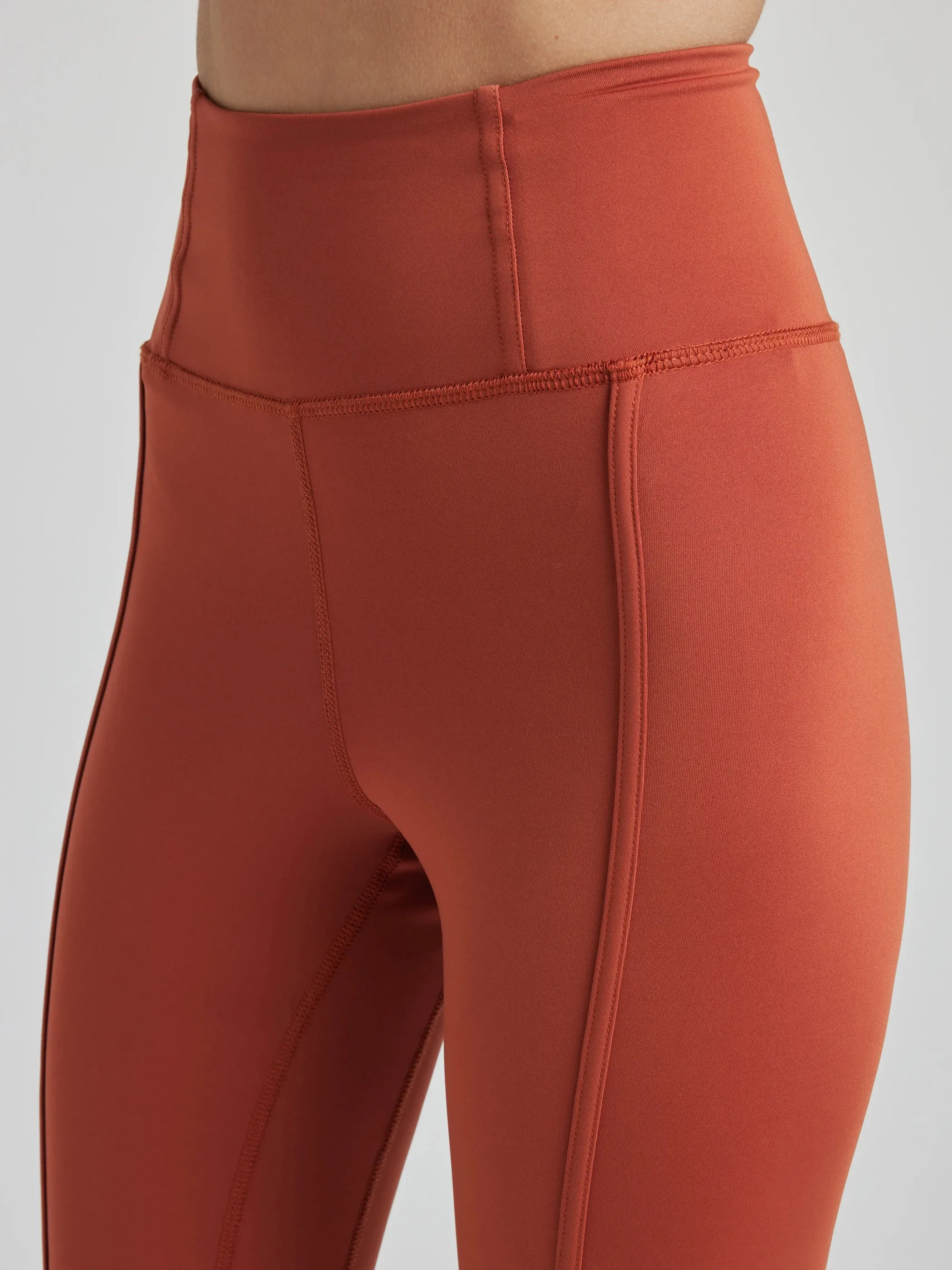 Contour 7/8 Legging - Baked Clay