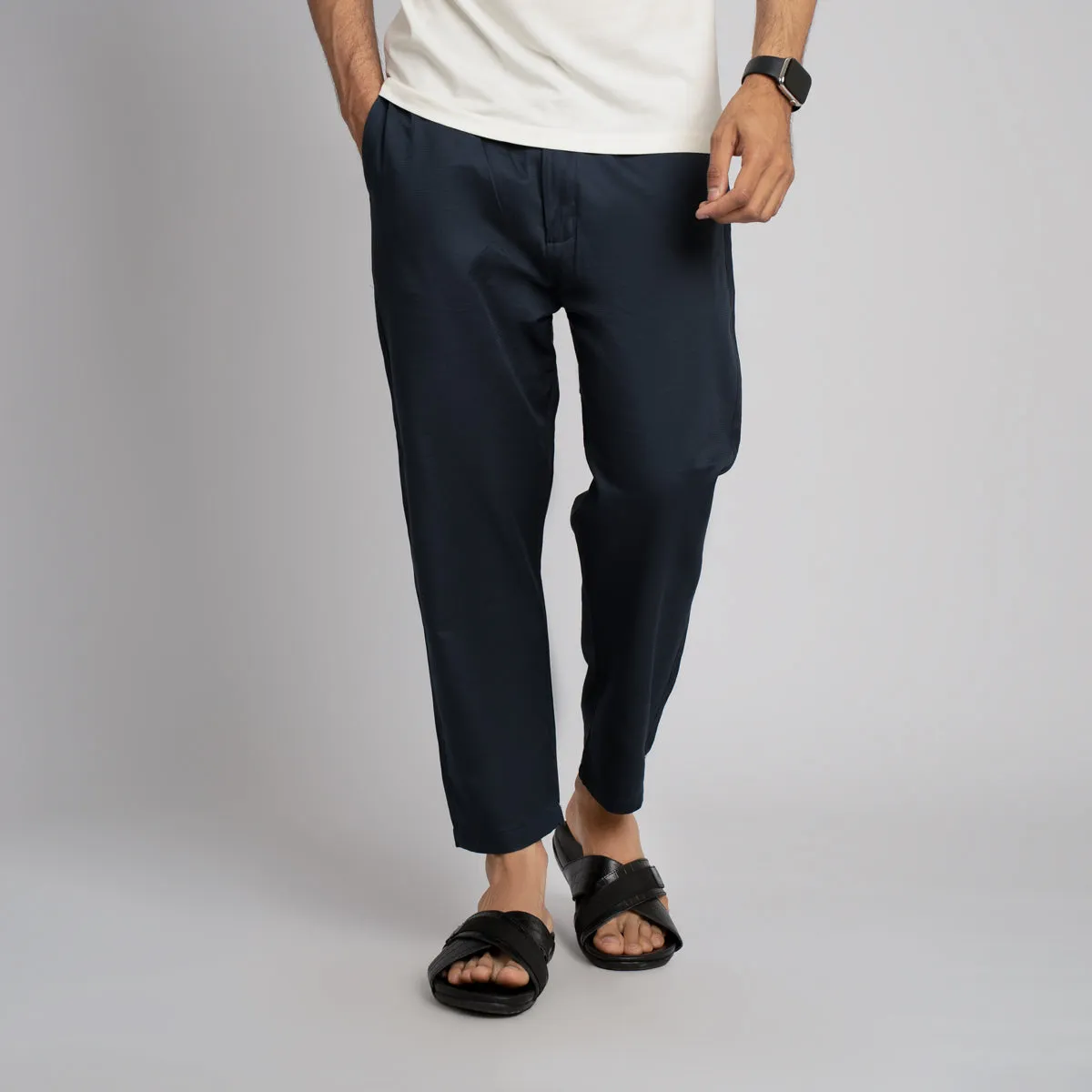 Dobby Plain Trouser - HSSM16230001