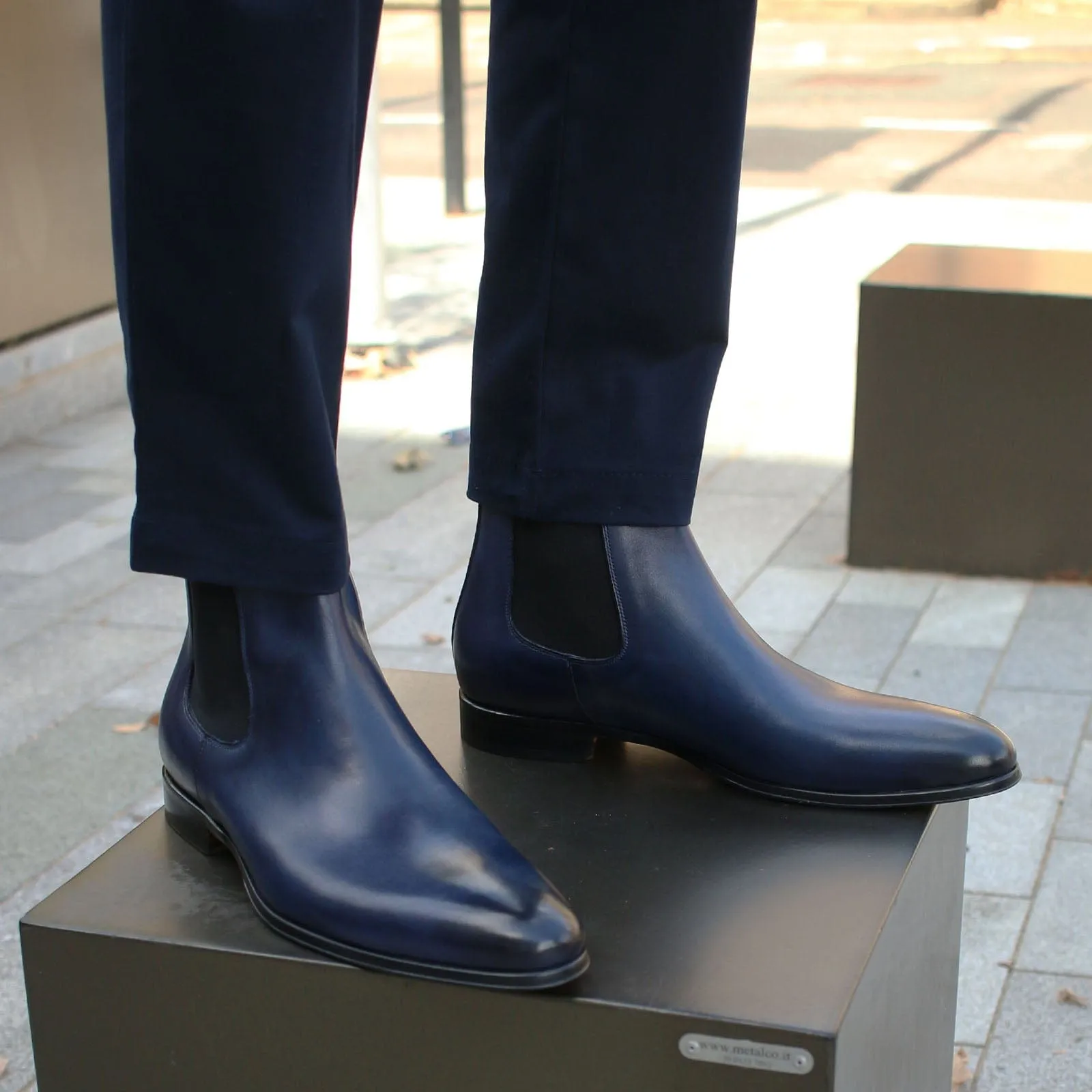 Eastwood Chelsea Boot Blue