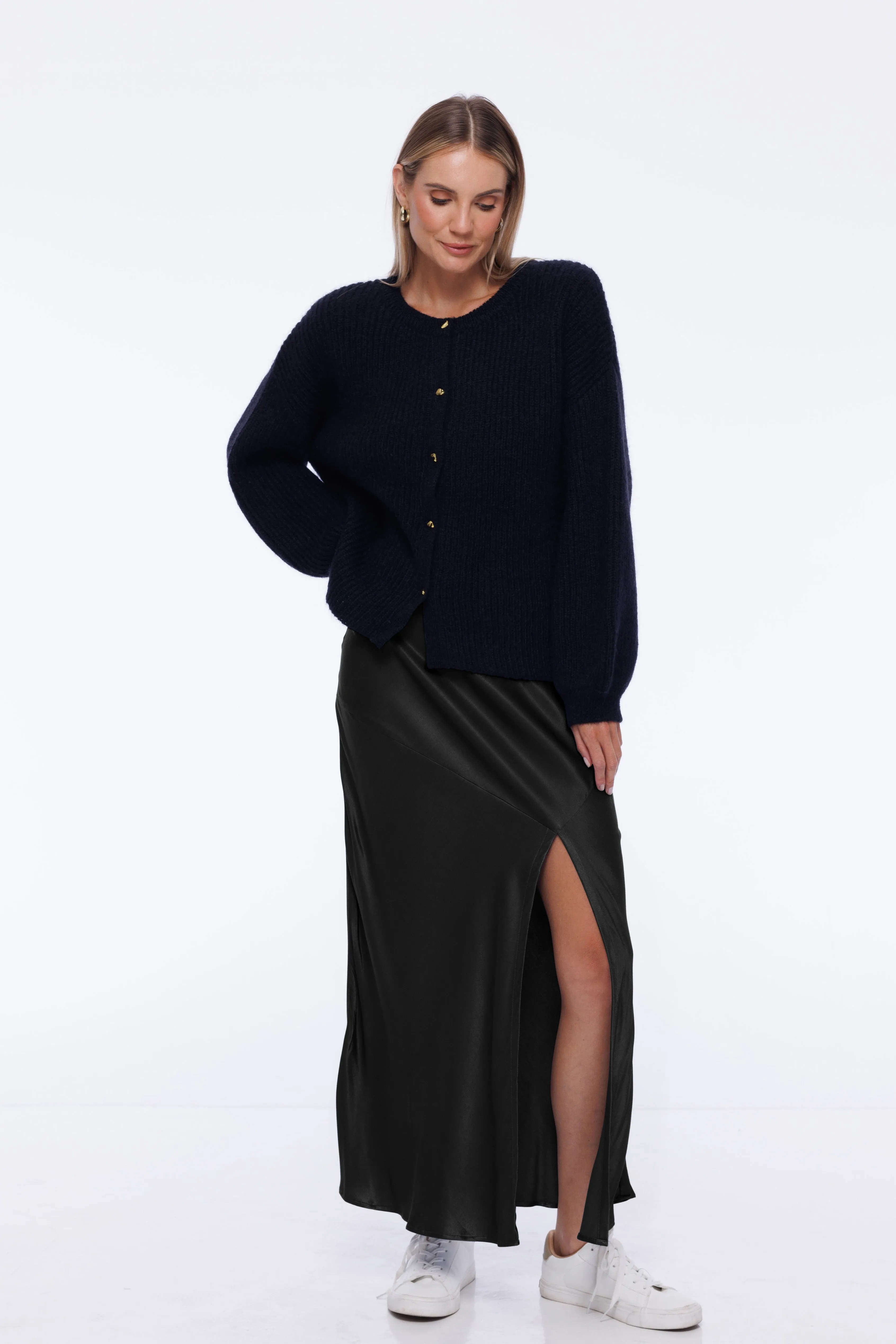 Falling In Love Skirt - Black