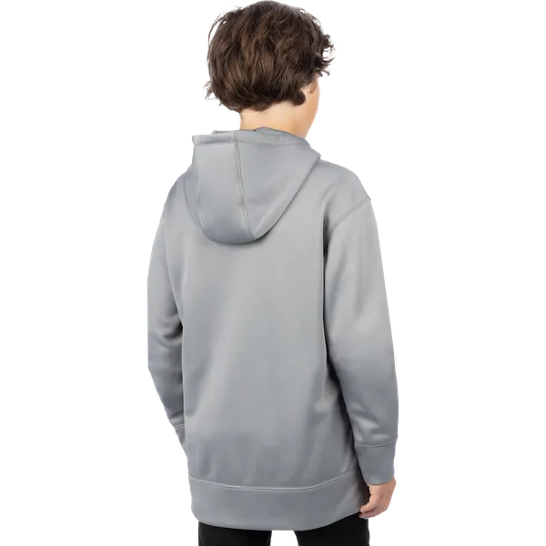 FXR Youth Broadcast Tech Pullover Fleece Grey/Black