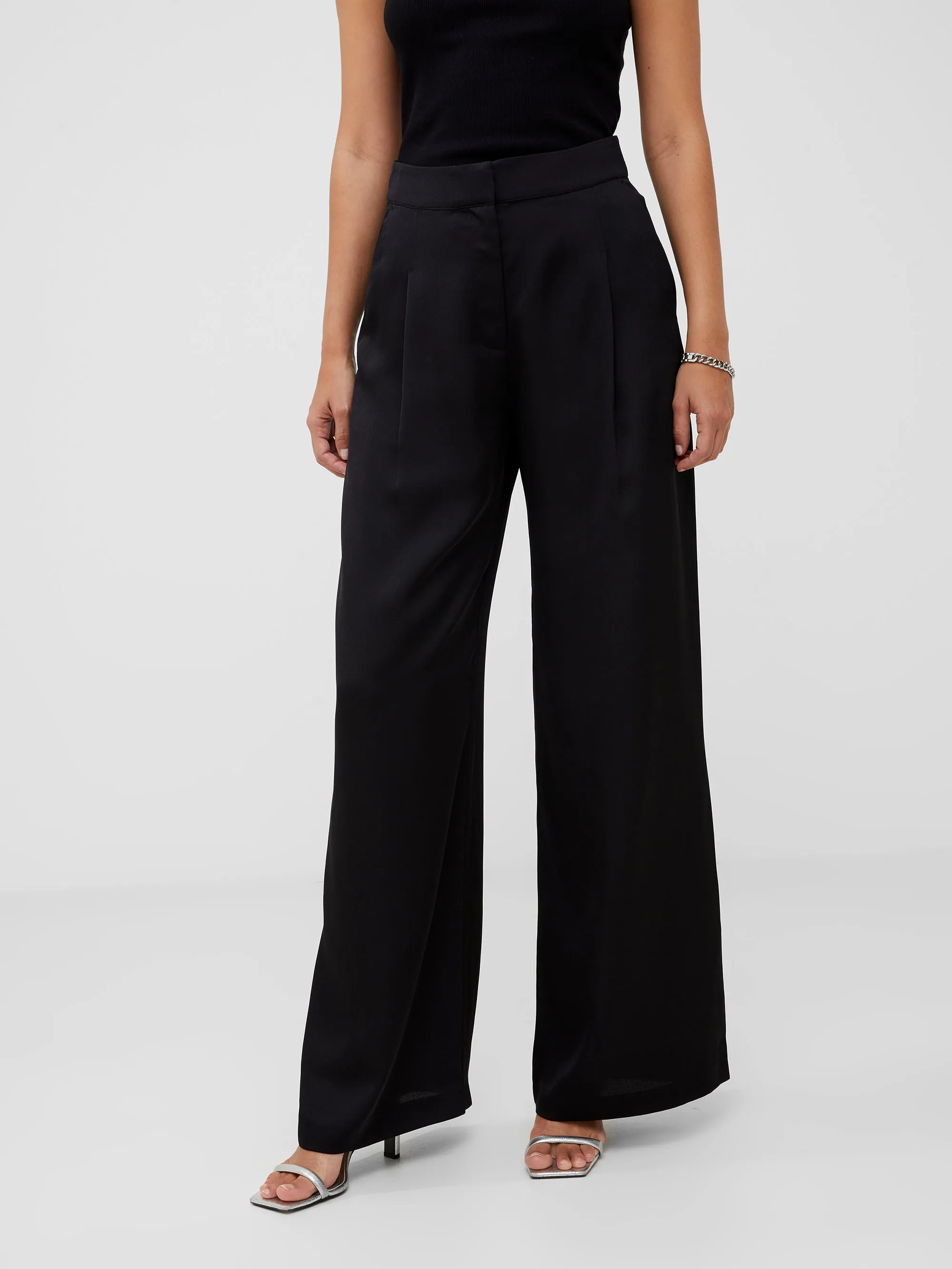 Harlow Recycled Satin Trousers