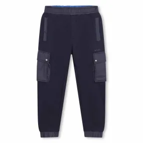 Hugo Boss Boys Navy Sweatpants_J24862-849