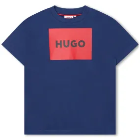 HUGO Boys Blue T-Shirt_G25132-811