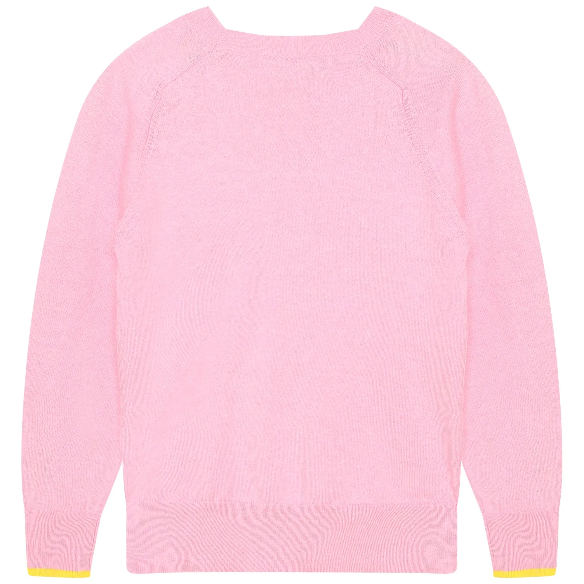 KARL LAGERFELD FW23 Cashmere Mix Pink Sweater