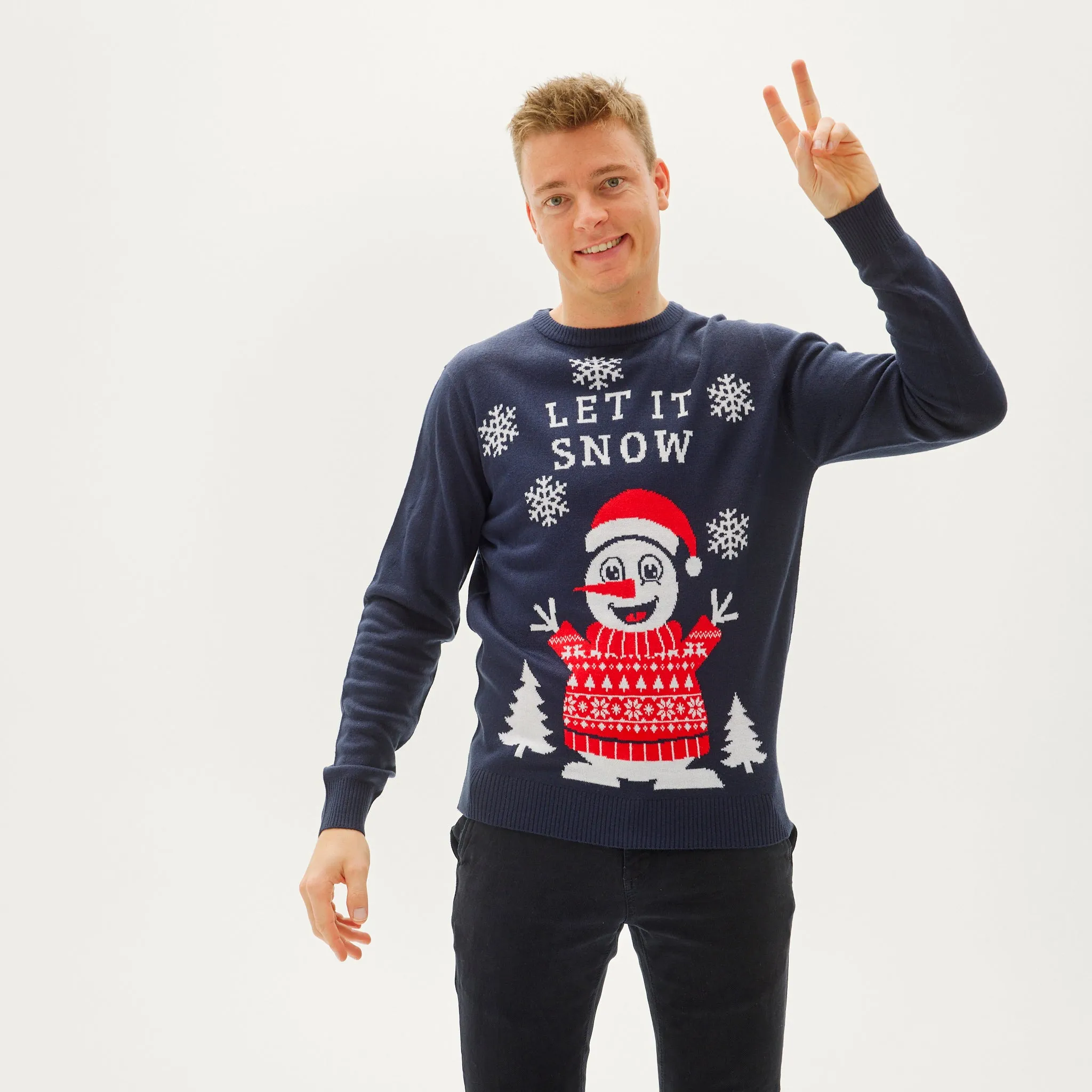 Let It Snow Sweater - Herre