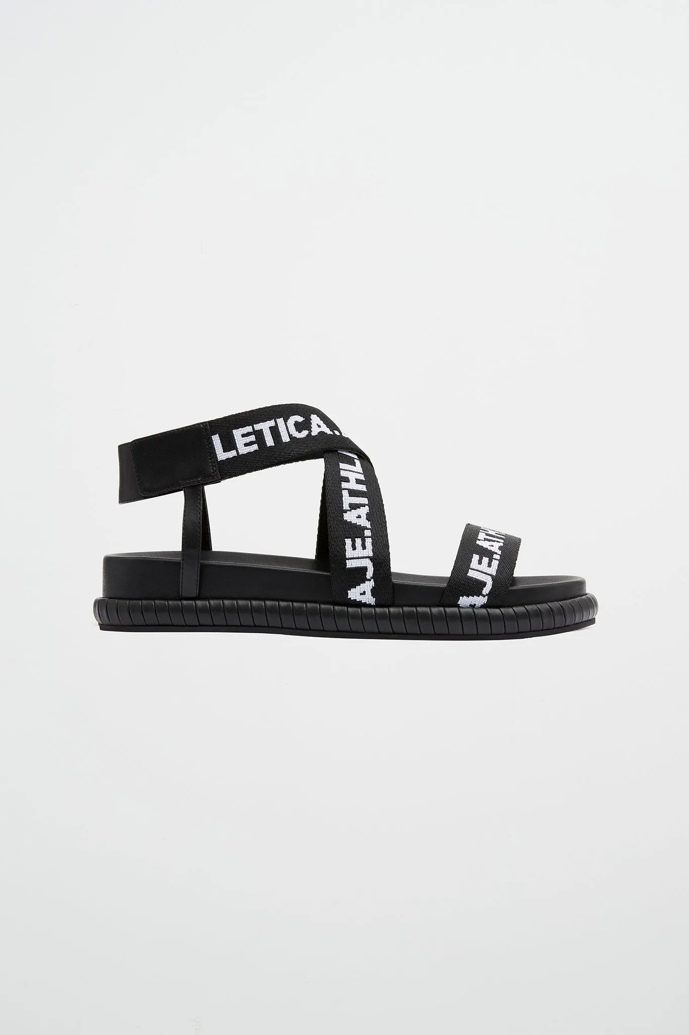 Logo Tape Platform Sandal 940