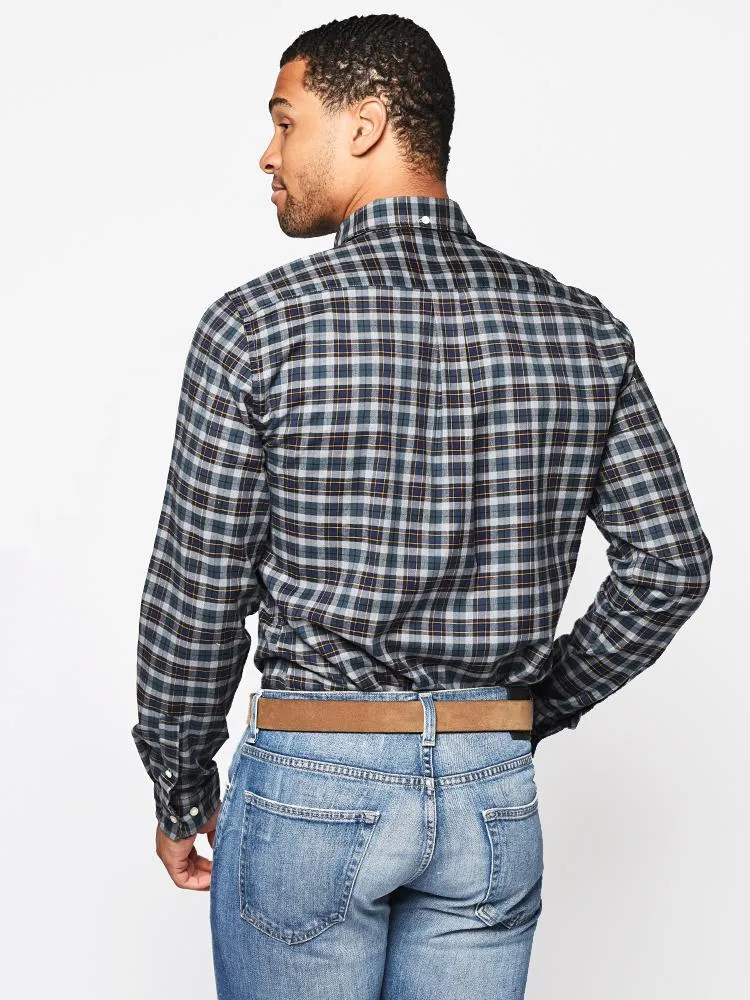 Men's Barbour | Highland Check Shirt | Grey Marl