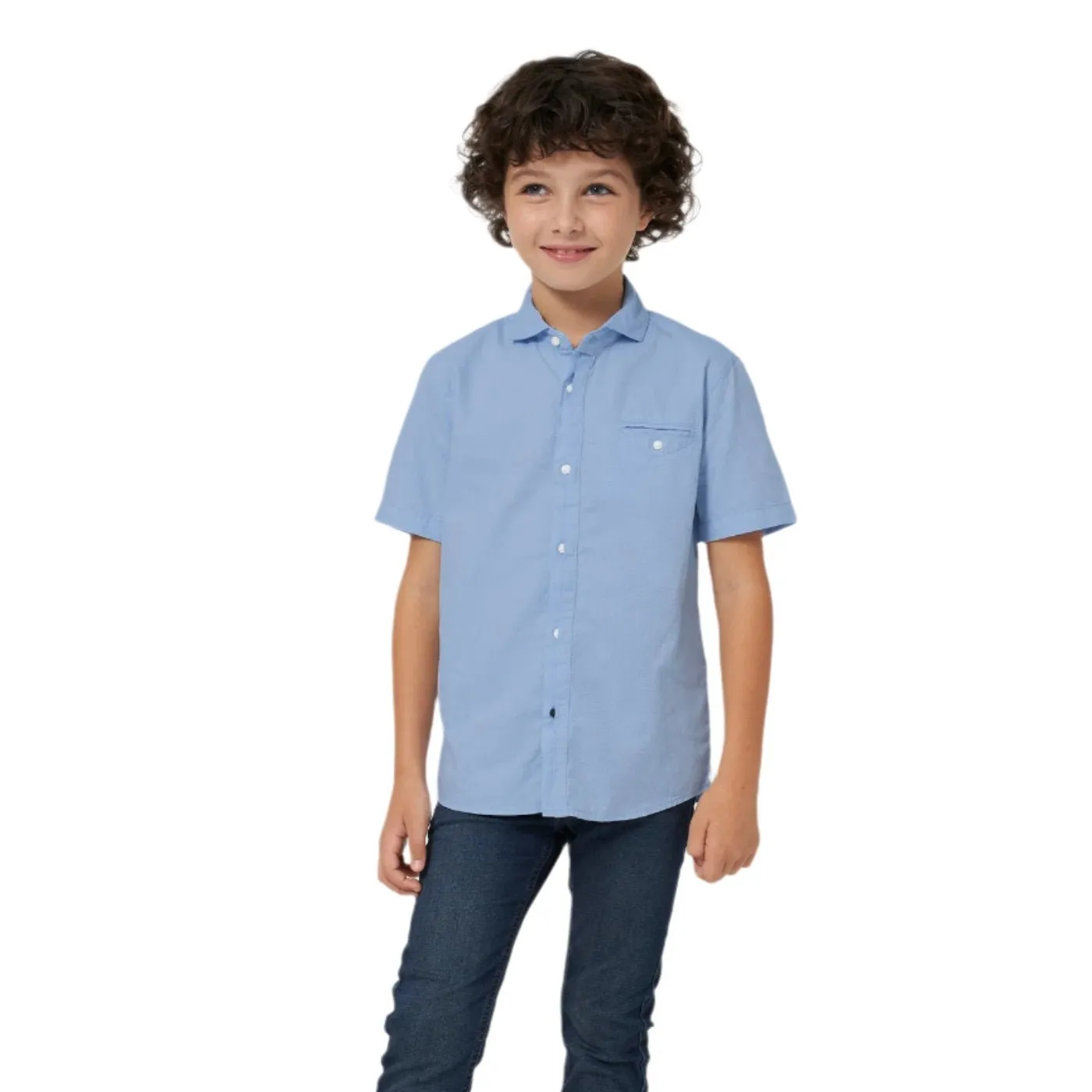 Nukutavake Boys Short Sleeve Dress Shirt_ 6116