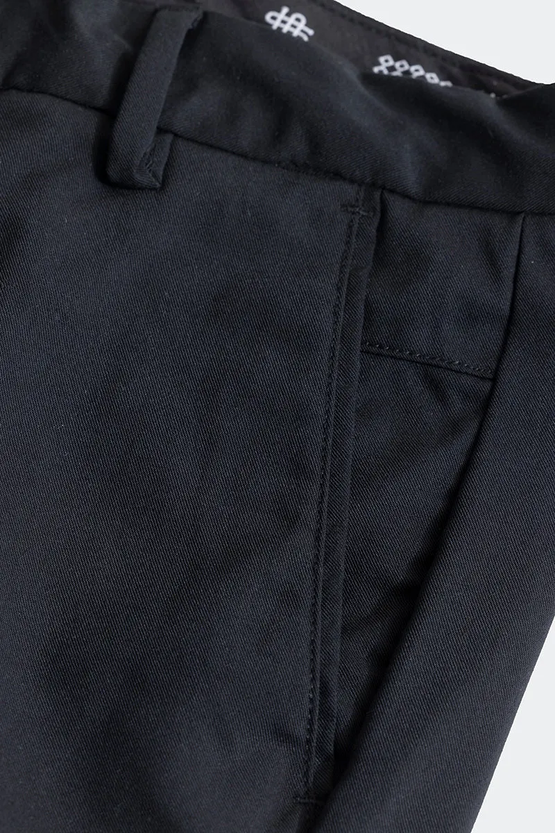 Octane Black Trousers