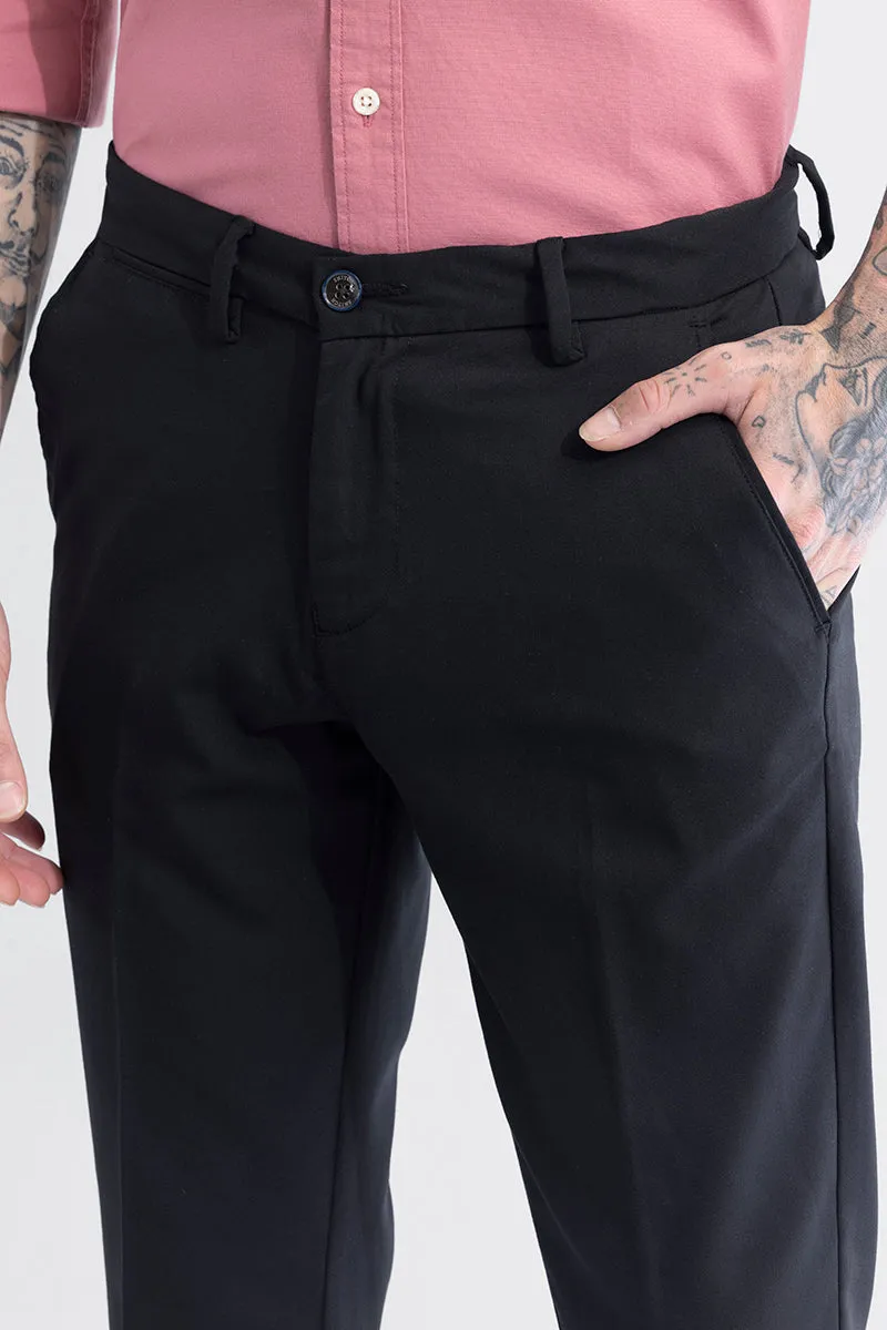 Octane Black Trousers