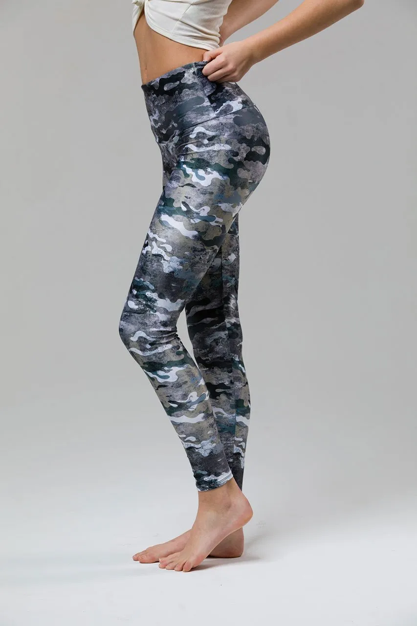 Onzie Marble Camo High Rise Legging