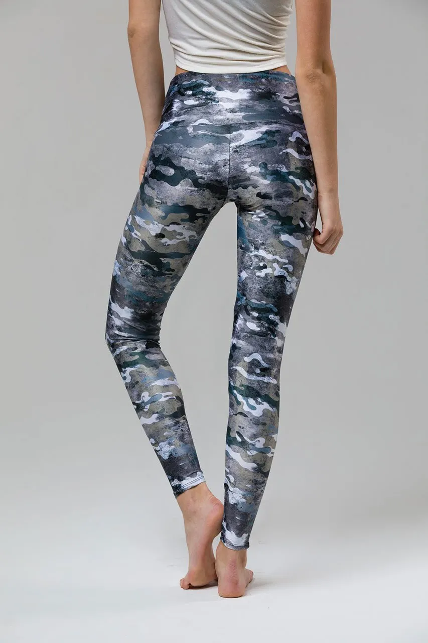 Onzie Marble Camo High Rise Legging