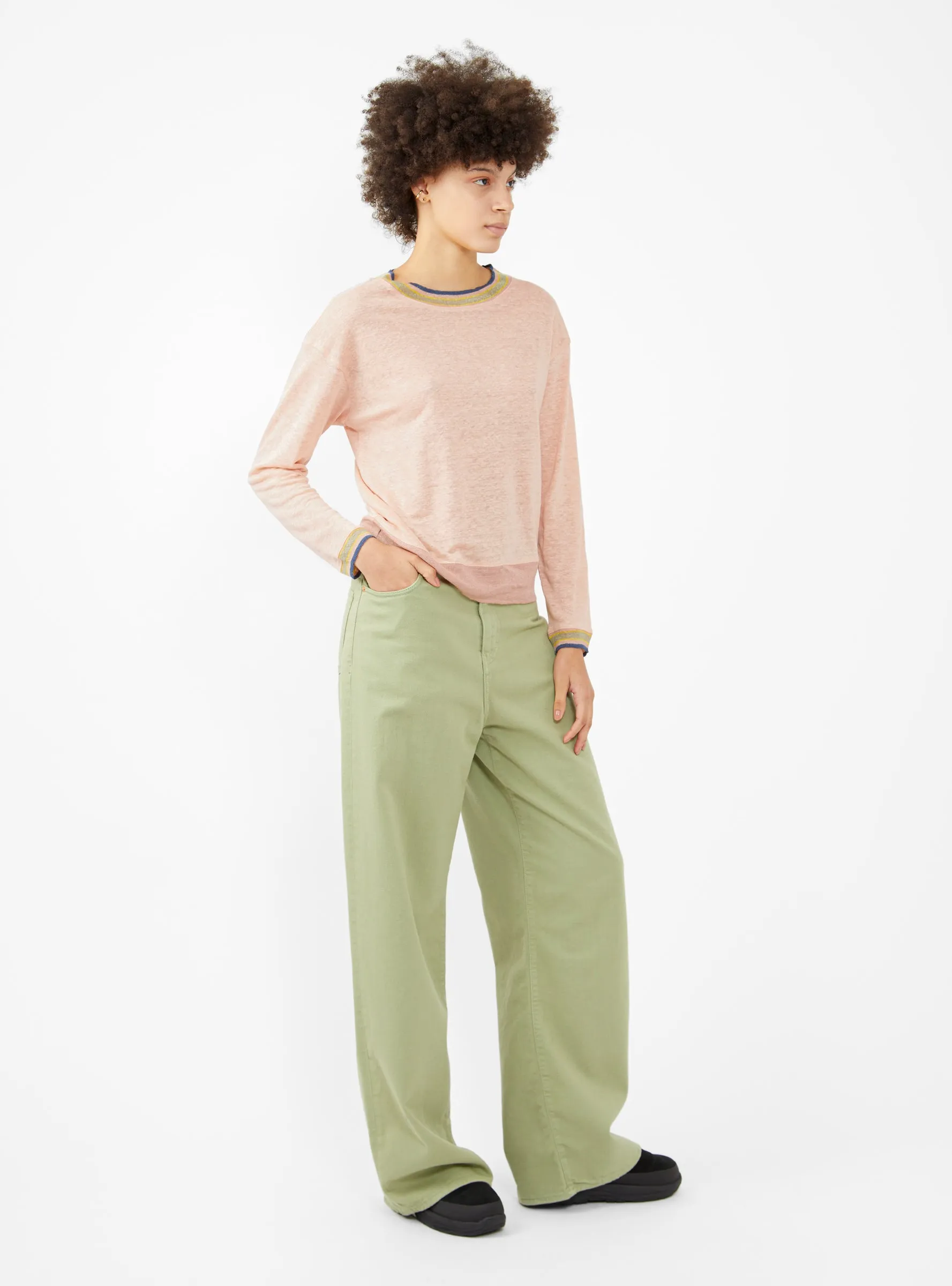 Parthe Jeans Thyme Green