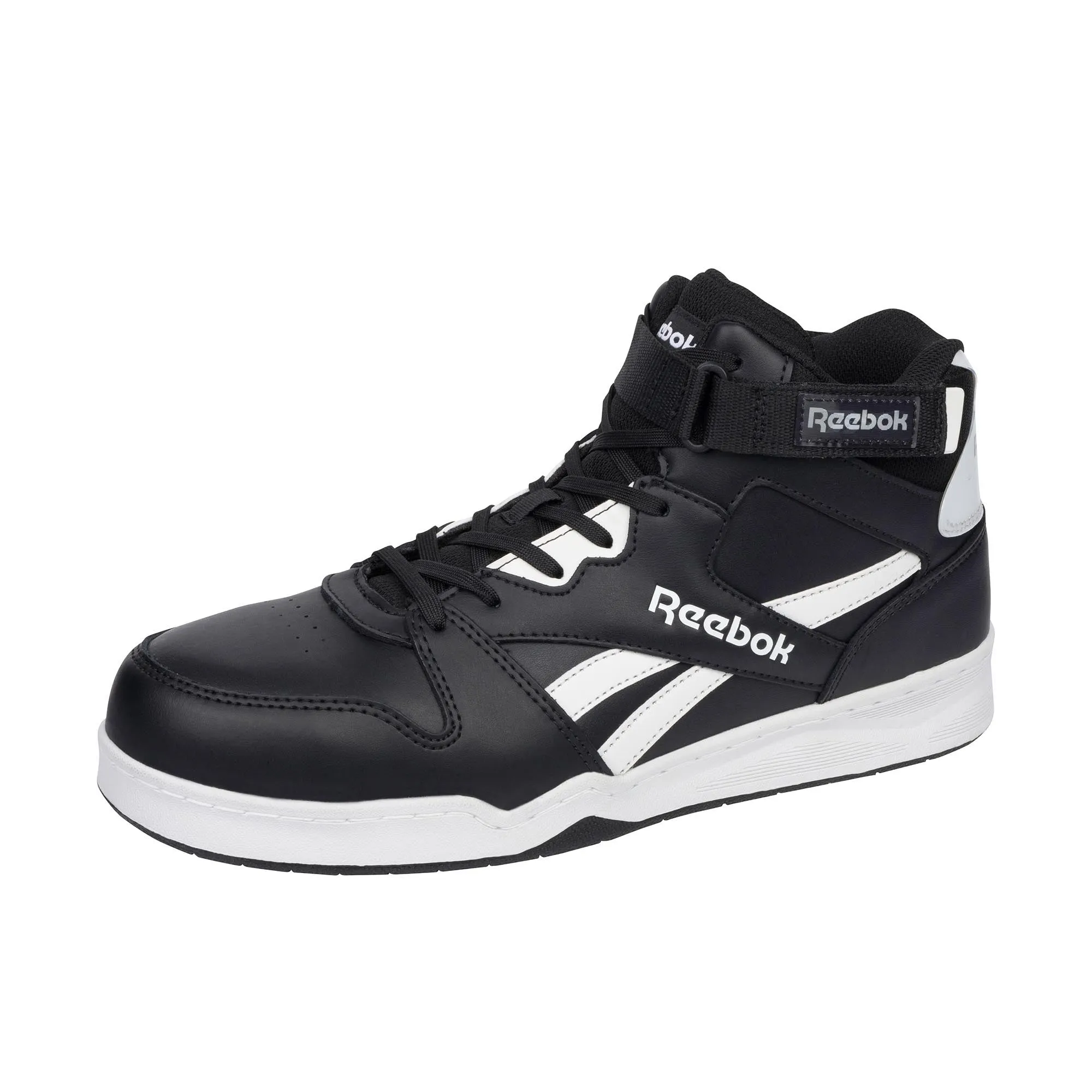 Reebok Work BB4500 High Top Composite Toe Black White Holographic