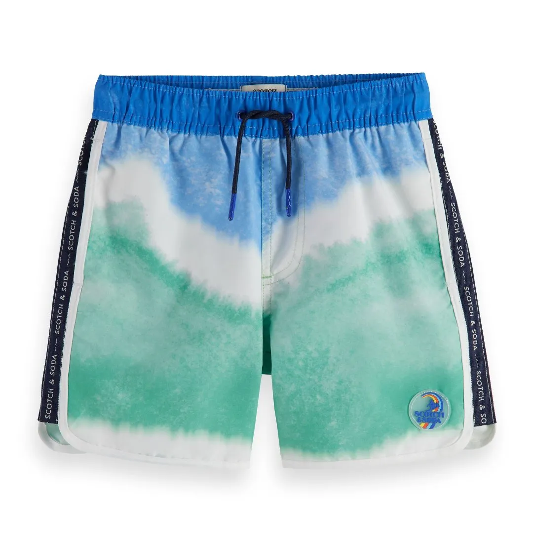 Scotch & Soda Boys Gradient Swimshorts_ 176686