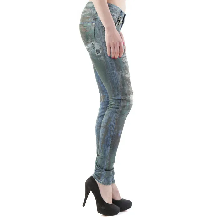 Sexy Woman Jeans Donna