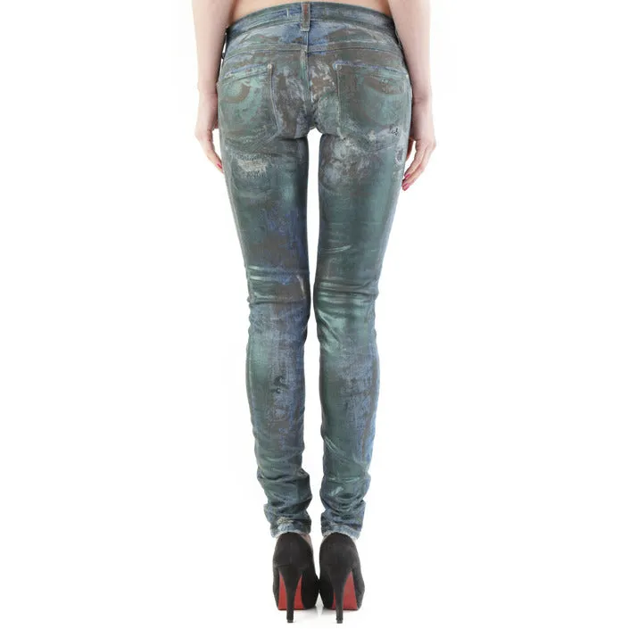 Sexy Woman Jeans Donna