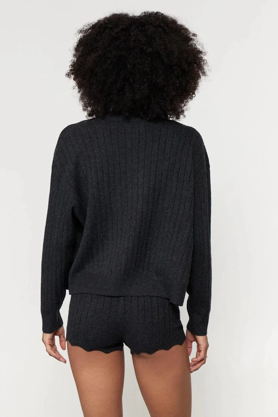 Spiritual Gangster Hudson Pointelle Cardigan