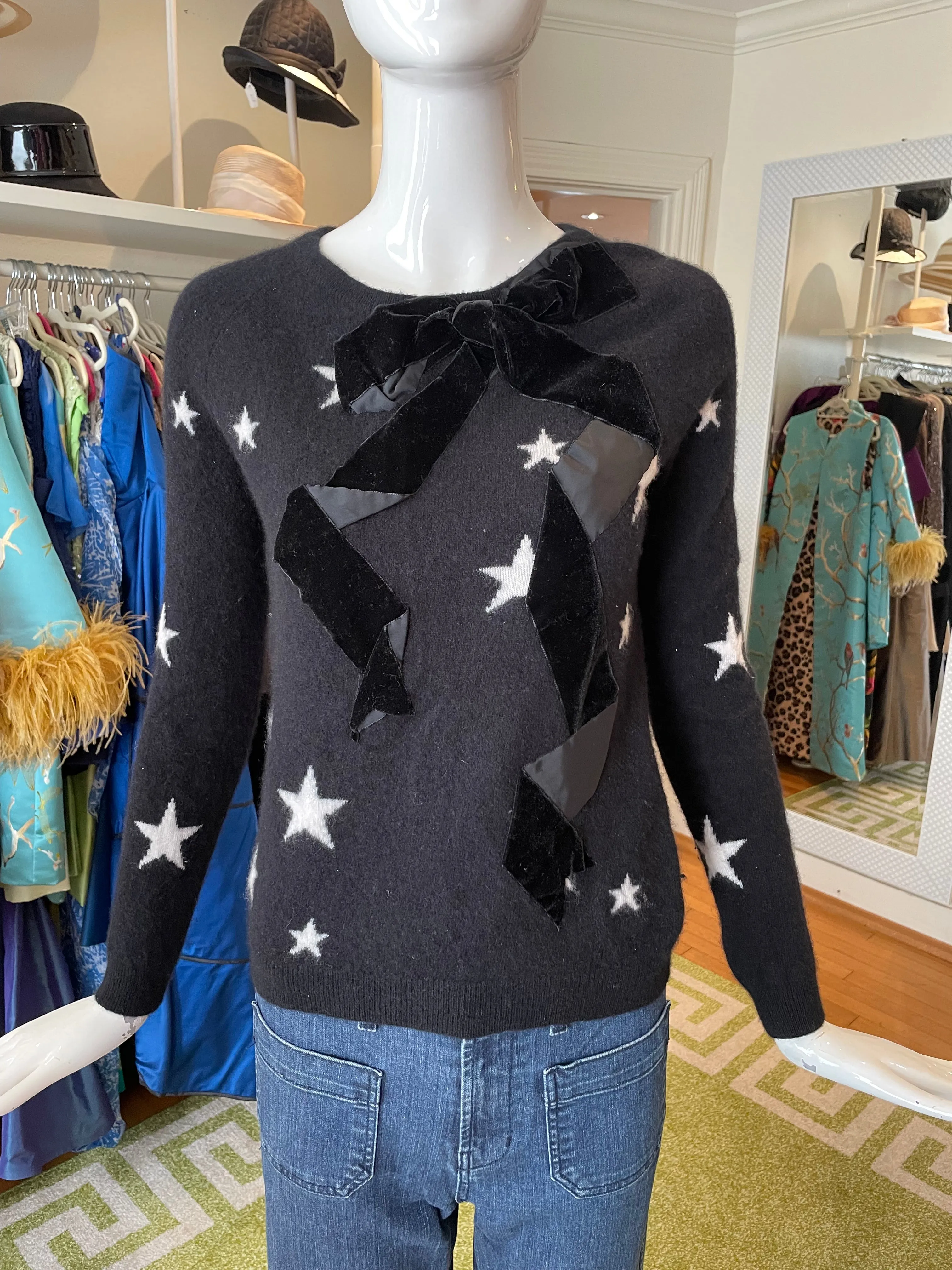 Star Bow Sweater (Small)