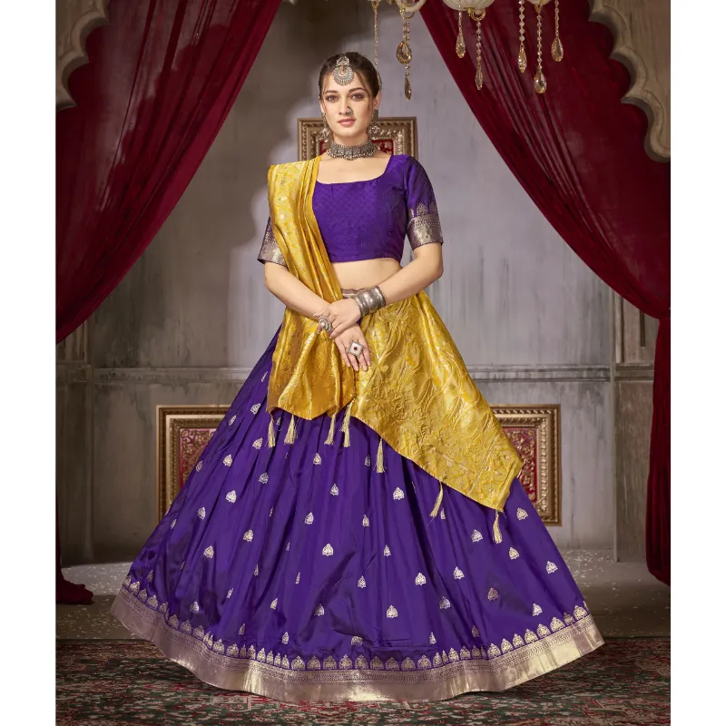 Traditional Women's Lehenga Choli Dupatta