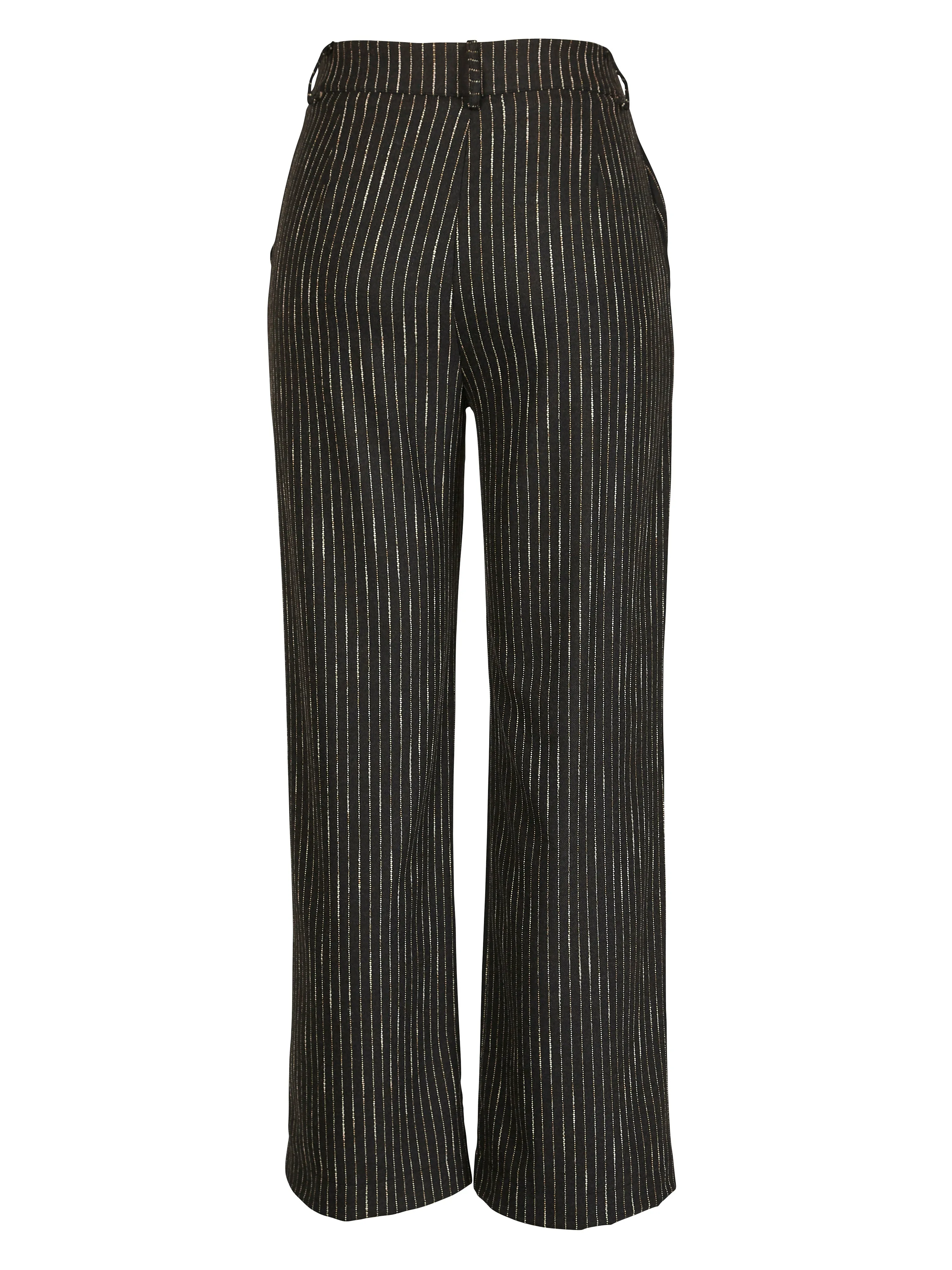 VALBORG trousers - Black mix