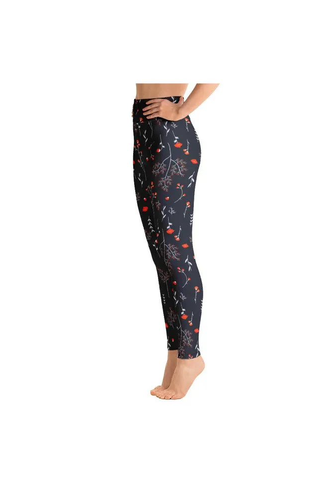 Wild Flower Yoga Leggings