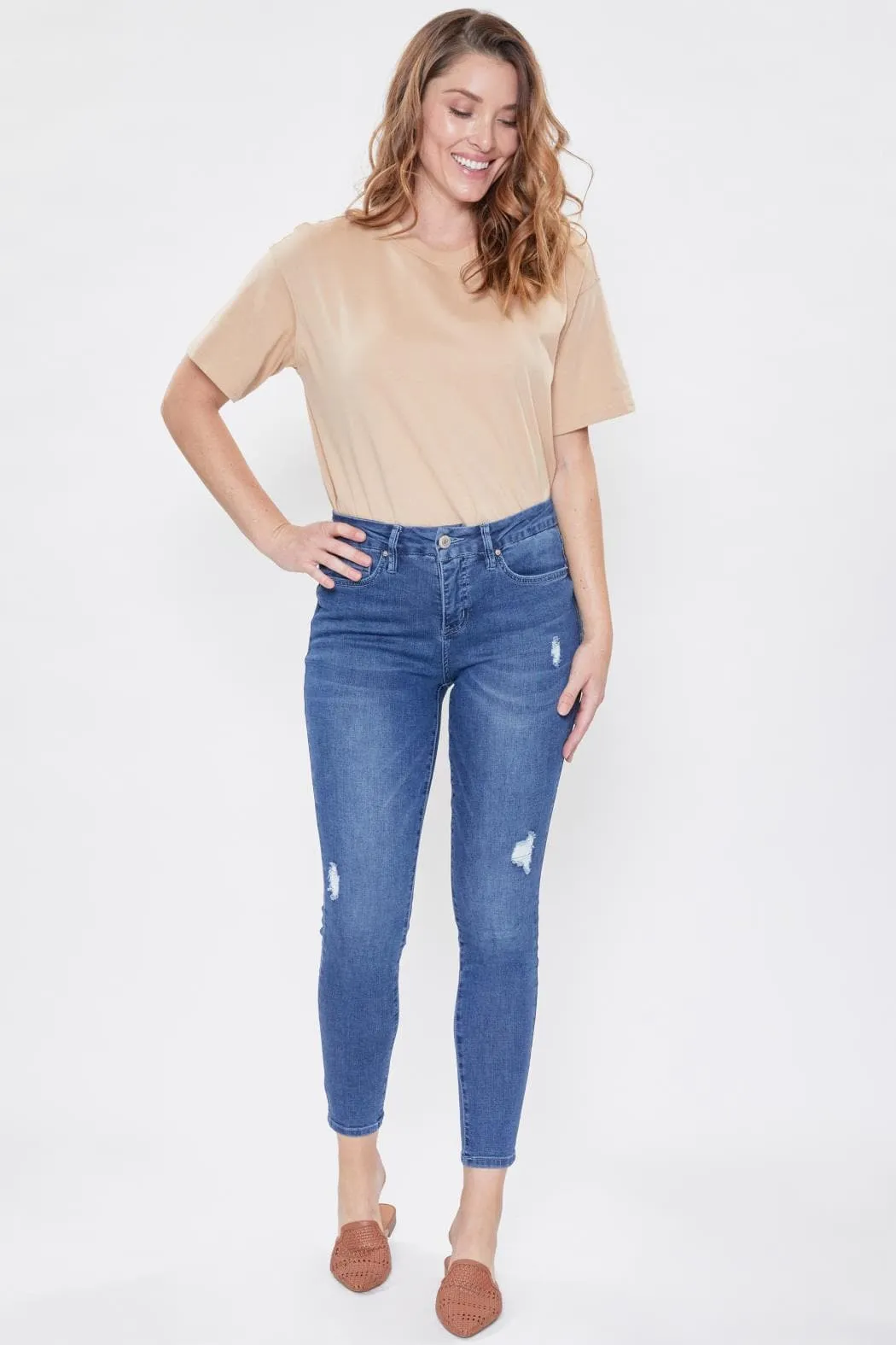 Women's Curvy Fit High Rise Skinny Sustainable Jean