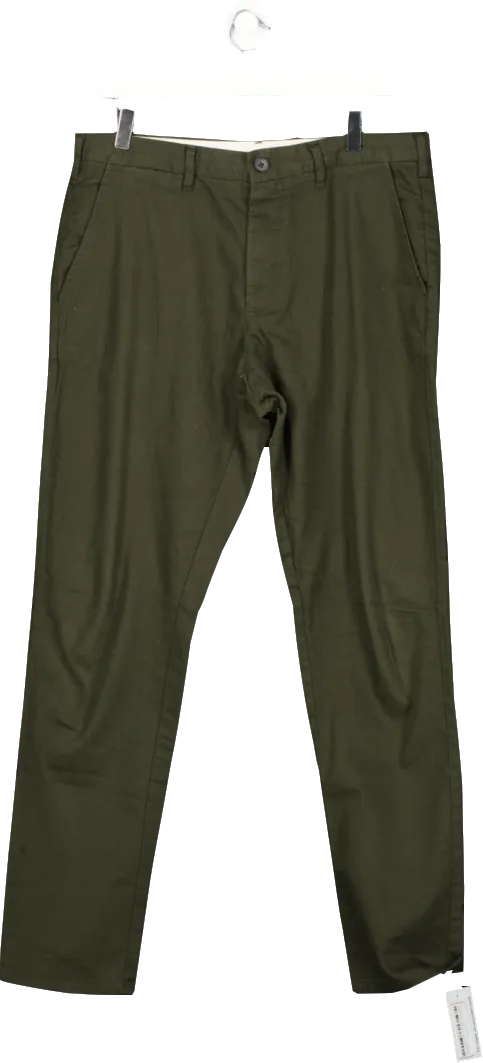 ZARA Green Cotton Trousers W42